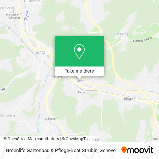 Greenlife Gartenbau & Pflege-Beat Strübin map