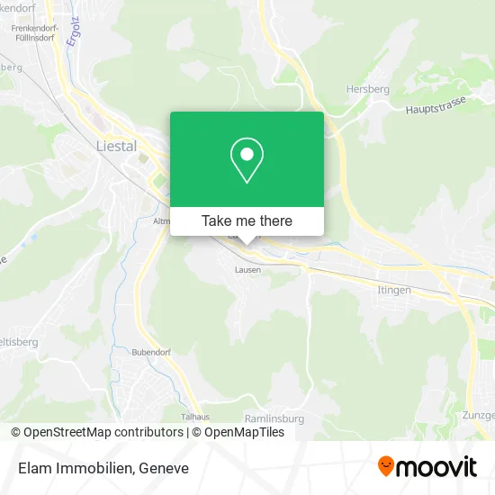 Elam Immobilien map