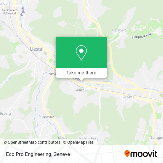 Eco Pro Engineering map