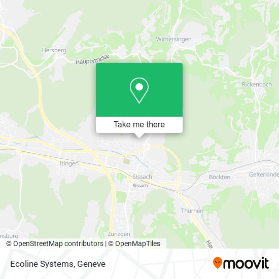 Ecoline Systems map