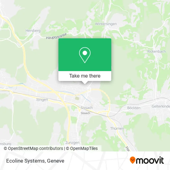 Ecoline Systems map