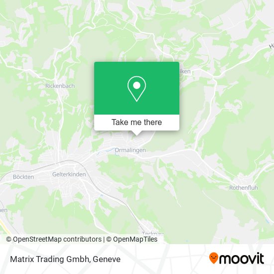 Matrix Trading Gmbh map