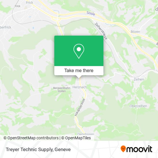 Treyer Technic Supply map