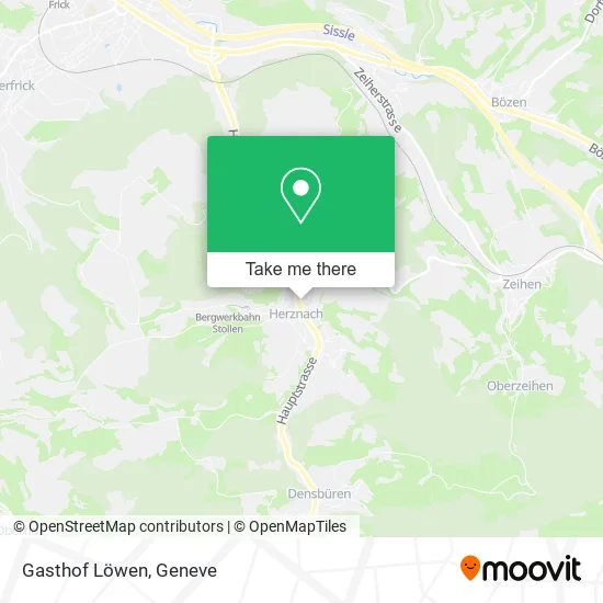 Gasthof Löwen map