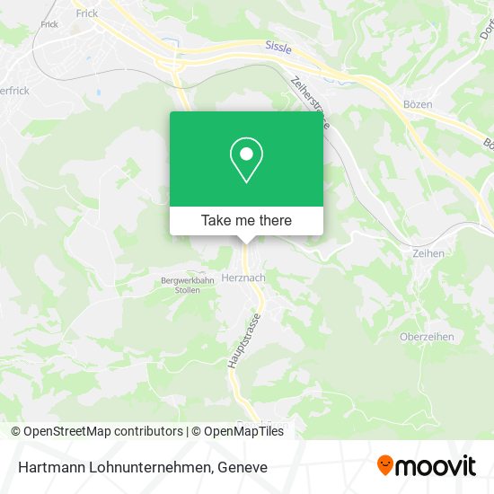 Hartmann Lohnunternehmen map
