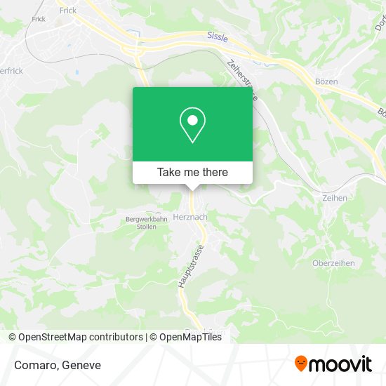 Comaro map