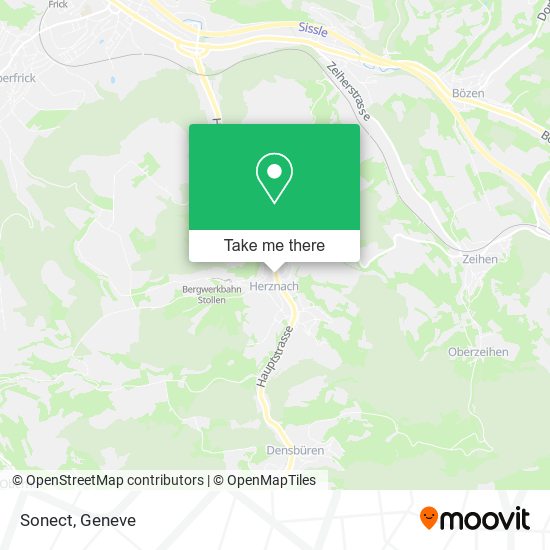 Sonect map
