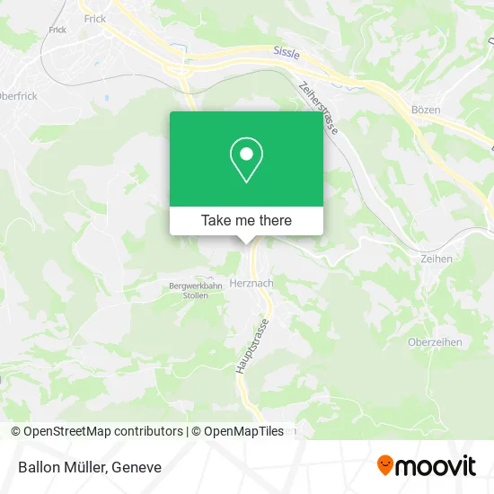 Ballon Müller map