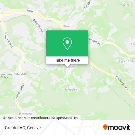 Greutol AG map