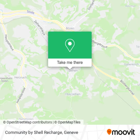 Community by Shell Recharge map