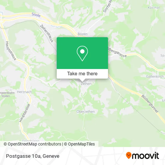 Postgasse 10a map