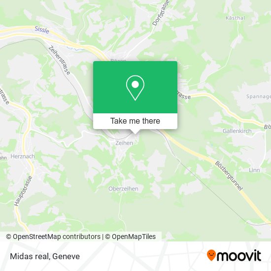 Midas real map