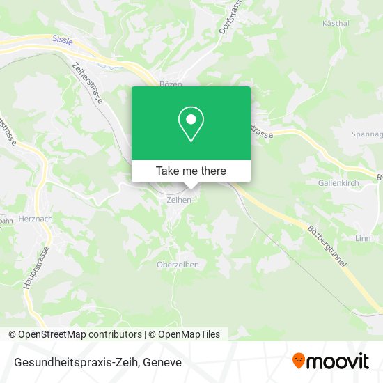 Gesundheitspraxis-Zeih map