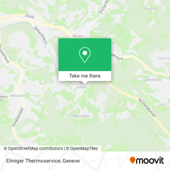 Elmiger Thermoservice map