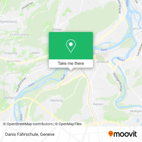Danis Fahrschule map