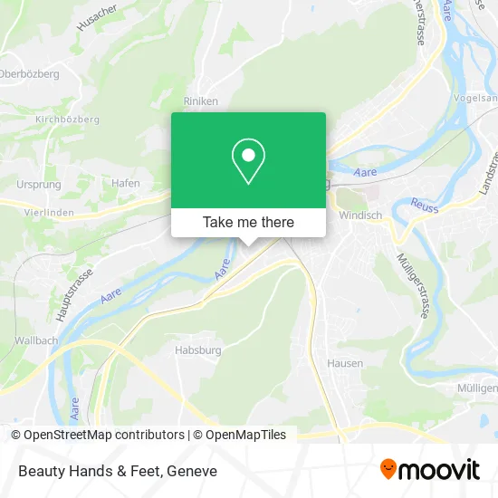 Beauty Hands & Feet map