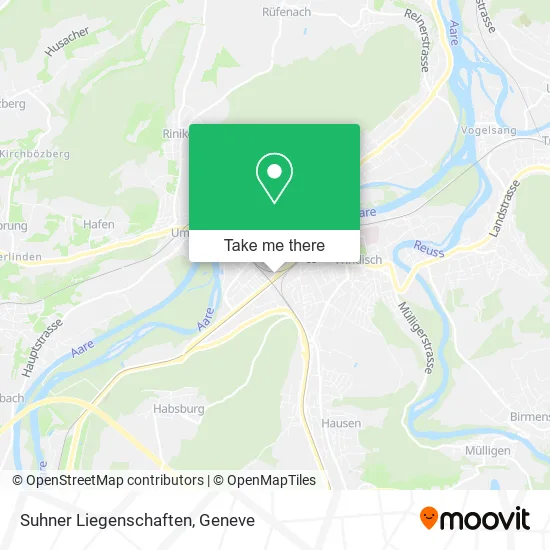 Suhner Liegenschaften map