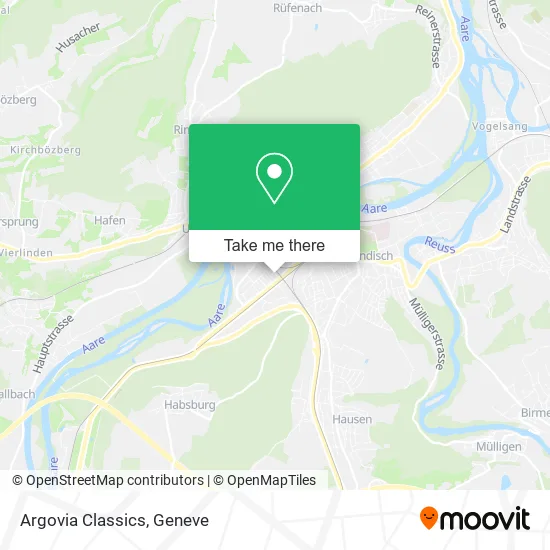 Argovia Classics map