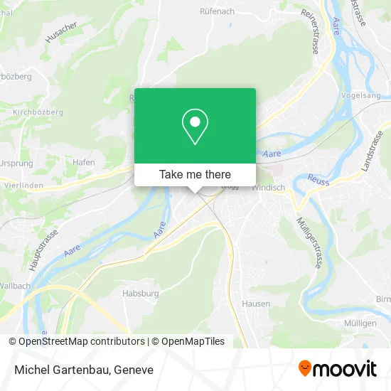 Michel Gartenbau map
