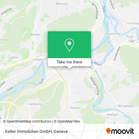 Keller Immobilien GmbH map