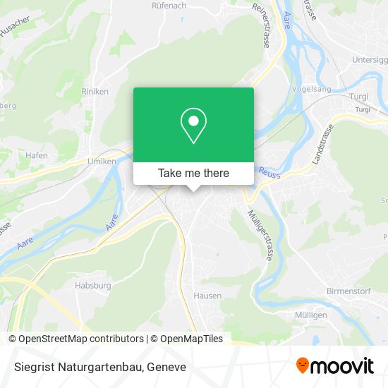 Siegrist Naturgartenbau map