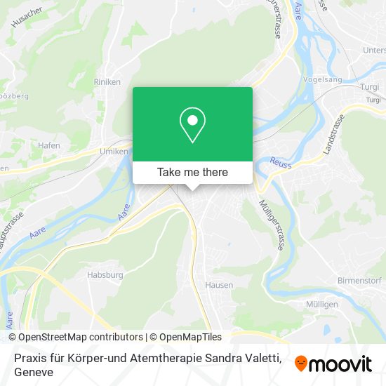 Praxis für Körper-und Atemtherapie Sandra Valetti map
