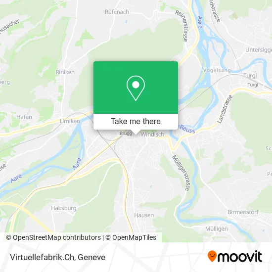 Virtuellefabrik.Ch map