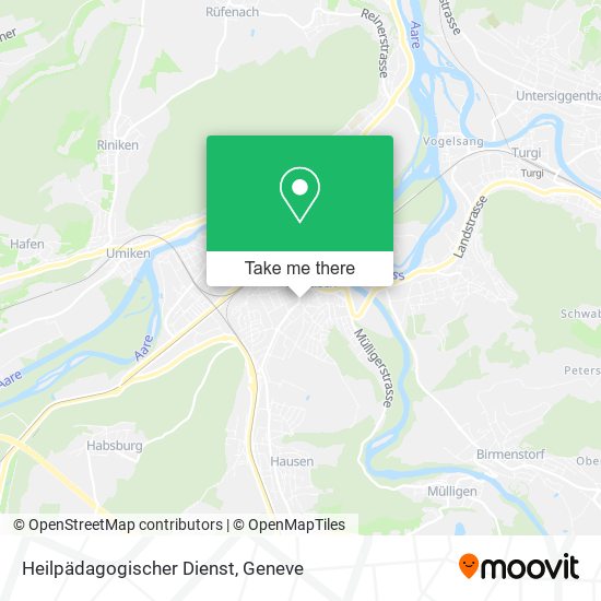 Heilpädagogischer Dienst map