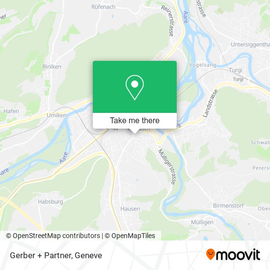 Gerber + Partner map