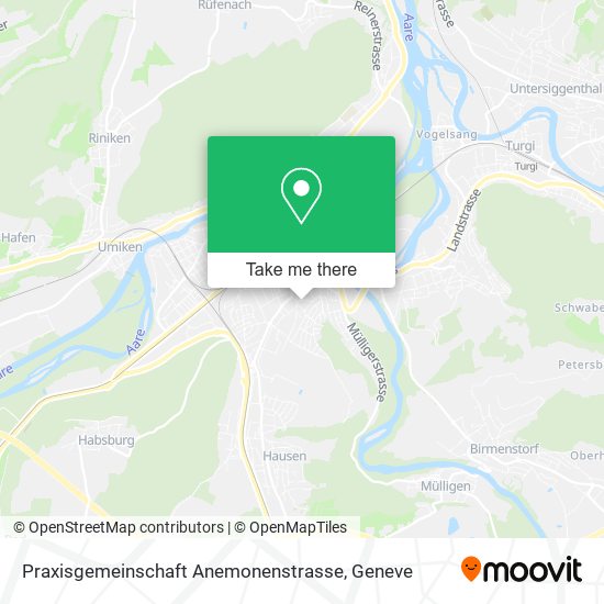 Praxisgemeinschaft Anemonenstrasse map