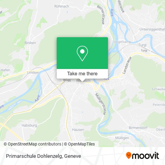 Primarschule Dohlenzelg map