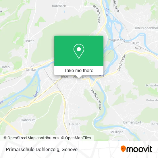 Primarschule Dohlenzelg map