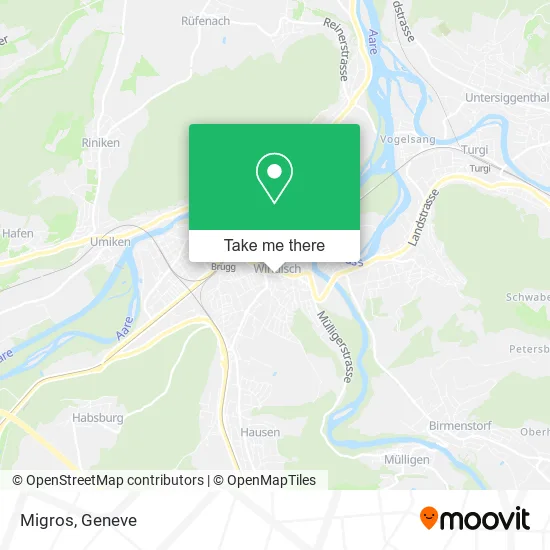 Migros map