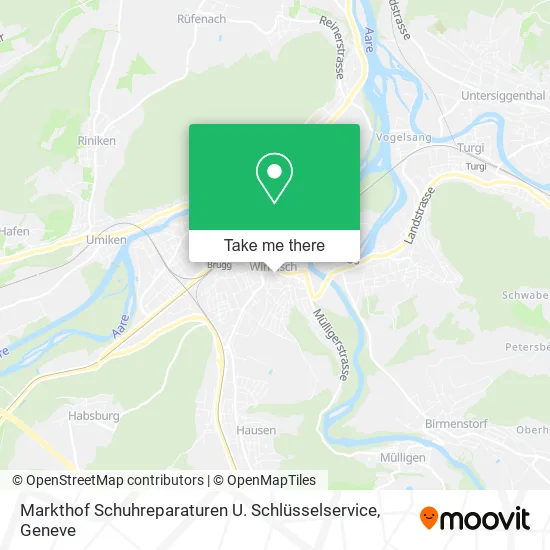 Markthof Schuhreparaturen U. Schlüsselservice map