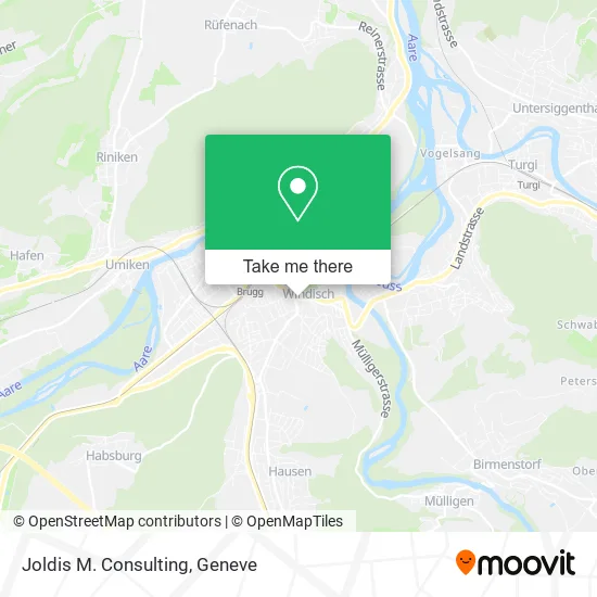 Joldis M. Consulting map