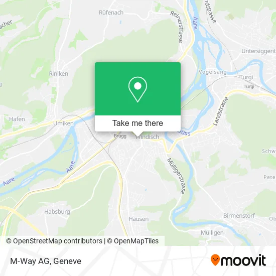 M-Way AG map