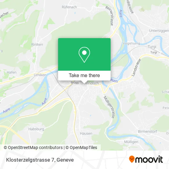 Klosterzelgstrasse 7 map
