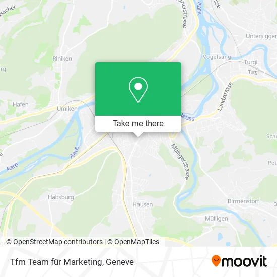 Tfm Team für Marketing map