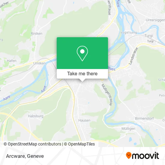 Arcware map