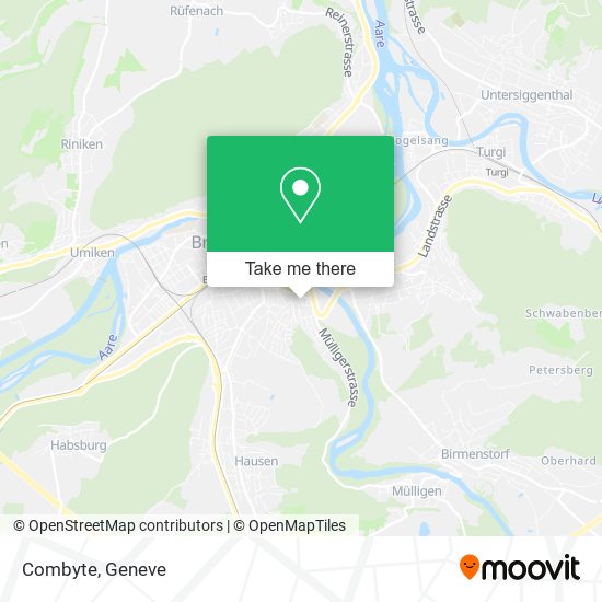 Combyte map