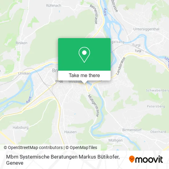 Mbm Systemische Beratungen Markus Bütikofer map