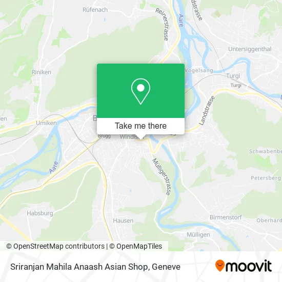 Sriranjan Mahila Anaash Asian Shop map