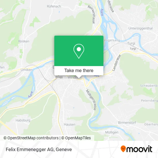 Felix Emmenegger AG map