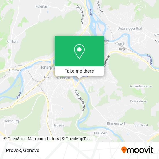Provek map