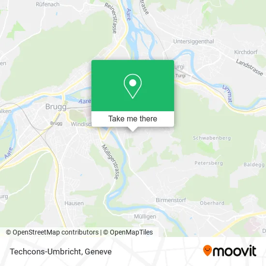 Techcons-Umbricht map