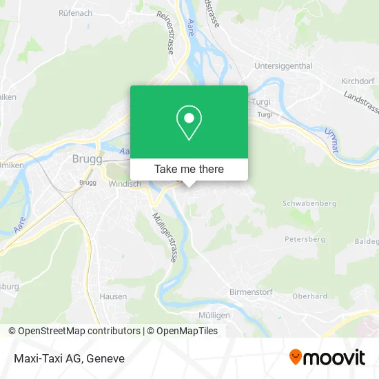 Maxi-Taxi AG map