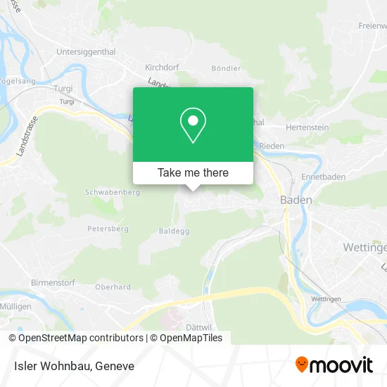 Isler Wohnbau map
