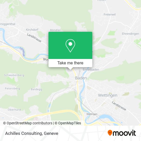 Achilles Consulting map