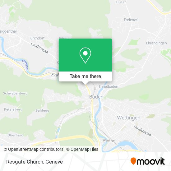 Resgate Church map