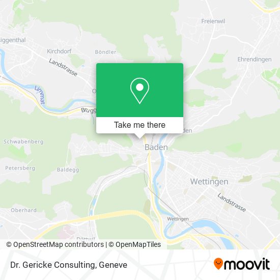 Dr. Gericke Consulting map